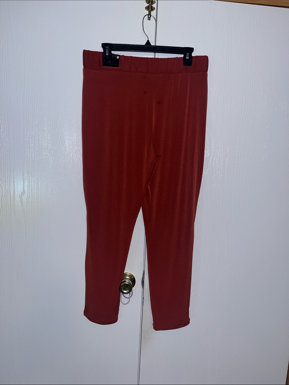 Express Rust Mid Rise Ankle Pants - Picture 3 of 7